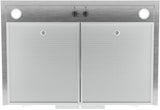 Bosch DUH30253UC range hood dishwasher safe mesh filter detail