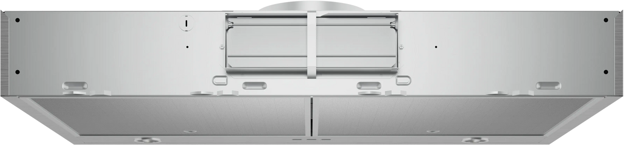 Bosch DUH56353UC under cabinet hood dishwasher safe mesh filter detail