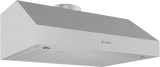 Bosch 800 Series under cabinet hood angled view