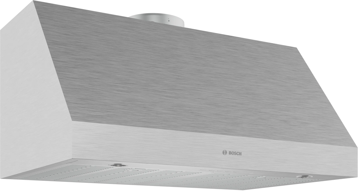 Bosch DUHP6853UC range hood angled product view