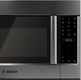 Bosch HMV8045U over-the-range microwave control panel detail