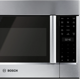 Bosch HMVP054UC Benchmark over-the-range microwave control panel detail