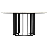 Haven - Round Genuine White Marble Top Table