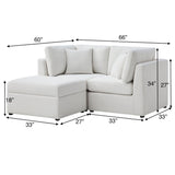 Chauncy - Sectional With Storage Ottoman