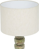 Opus - Linen Textured Fabric And Brass Table Lamp