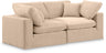 Comfy - Velvet Modular Sofa 2 Seats