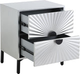 Glitz - Side Table - Antique Silver