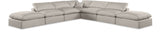 Comfy - 7 Piece Linen Modular Corner Sectional