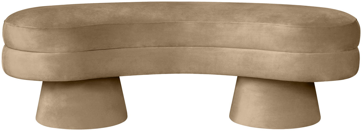Zenna - Velvet Bench