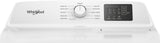 Whirlpool WED4107SW electric dryer control panel console