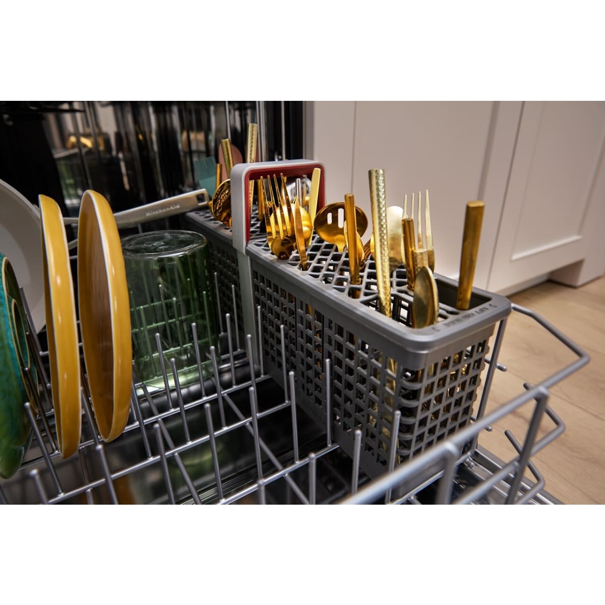 KitchenAid KDPS424SPS 24" Fully Integrated Built-In Dishwasher in PrintedShield Stainless Steel