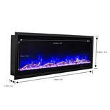 Electric Fireplace, Smart Controls