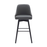 Sicily - Swivel Wood Stool