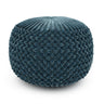Renee - Handcrafted Round Pouf