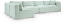 Shaggy - 5 Piece Modular Sectional