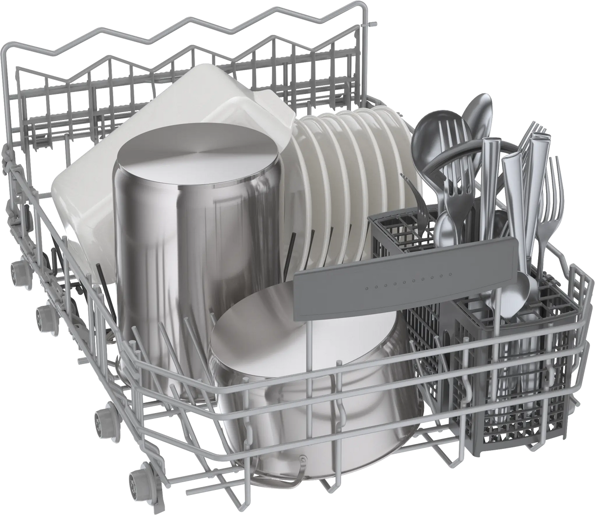 Bosch SPE68C75UC bottom basket with styling