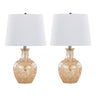 Gloria - Round Contemporary Lamp (Set of 2)