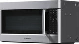 Bosch HMV8054U over-the-range microwave right angle view