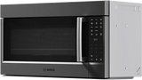 Bosch HMV8045U over-the-range microwave right angle view