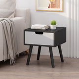 2 Toned Particle Board End Table
