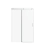 Frameless Single Sliding Shower Door, Sgcc Tempered Glass, Reversible
