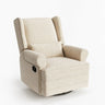 Extra Wide Swivel Recliner Glider Chair With Footrest