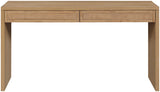Avro - Solid Wood And Oak Veneer Desk