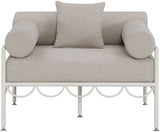 Portofino - Resilient Water Repellent Fabric Upholstered Outdoor Patio Chair