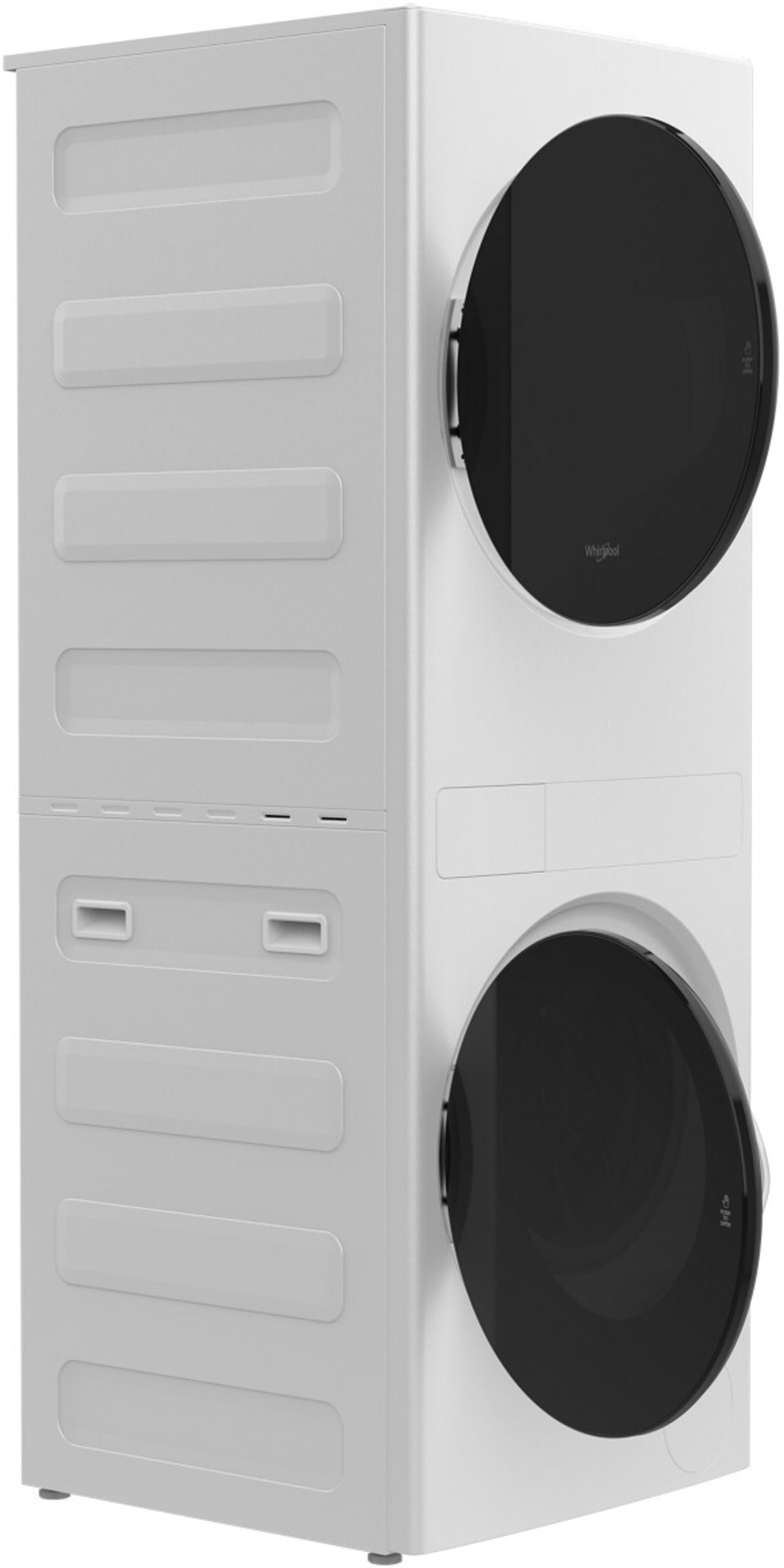 Whirlpool WFH5424SW laundry tower additional view