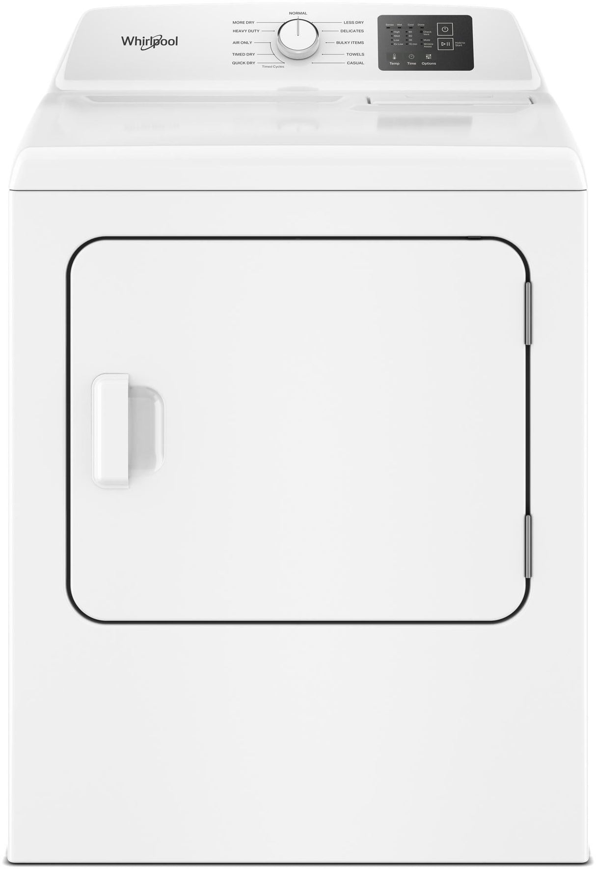Whirlpool WGD4105LSW gas dryer white