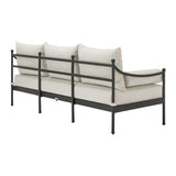 Leni - 3-Piece Outdoor Conversation Set - Moonveil / Warm Gray