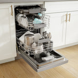 Bosch SPE68C75UC lifestyle angled door open racks out