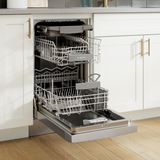 Bosch SPE68C75UC lifestyle door open with racks out