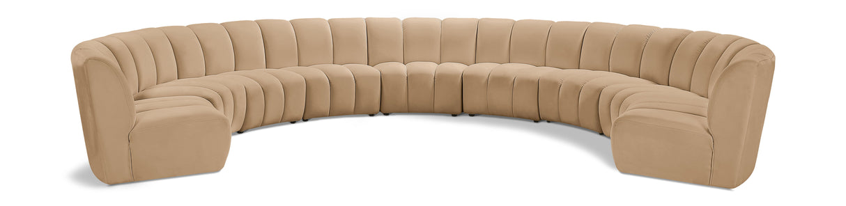 Infinity - 9 Piece Modular Sectional - Camel