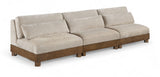 Turin - Fabric Upholstered Modular Sectional - Taupe