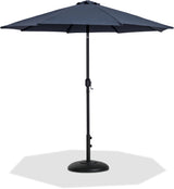 Fiji - Aluminum Patio Umbrella With Round Black Base