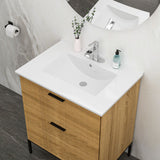 Premium Rectangular Vanity Top With Single Faucet Hole And Overflow