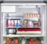 Bosch B36FD52SNS interior detail with food close up