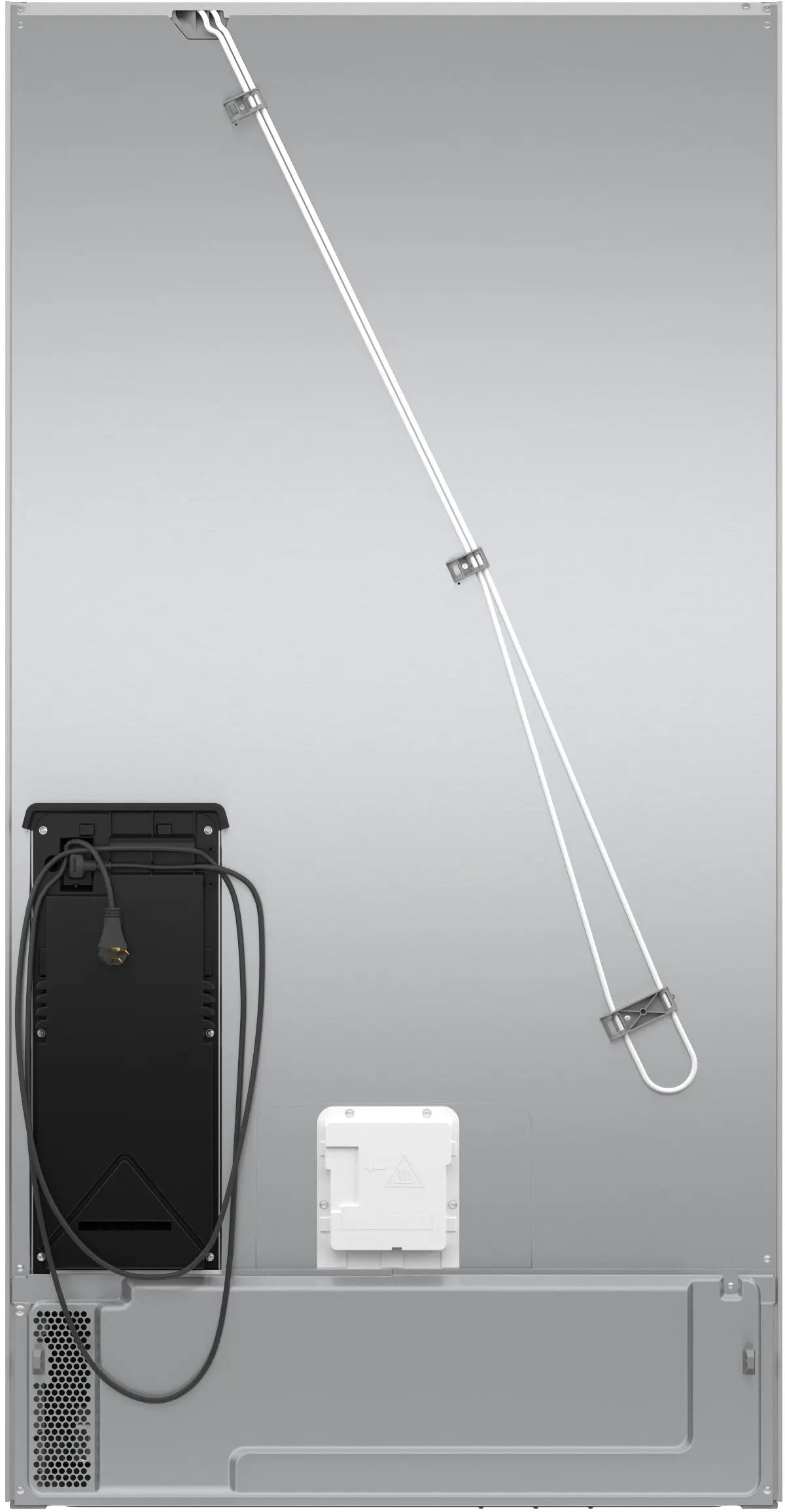 Bosch B36FD52SNS refrigerator back view