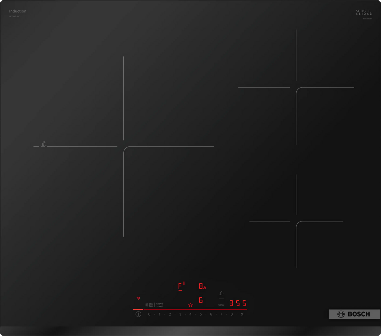 Bosch NIT8461UC Cooktop in Black - image 1