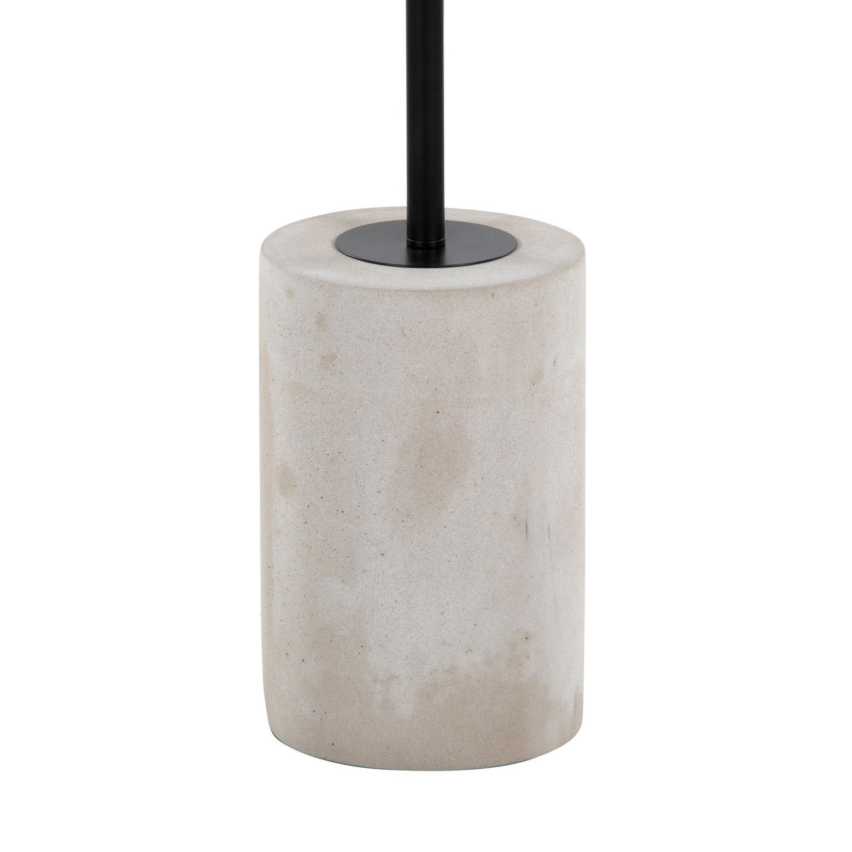 Symbol - Side Table - Concrete And Black Steel