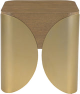 Cazari - Oak Wood And Iron Table