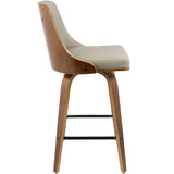 Gianna - Mid Century Modern Counter Stool (Set of 2)