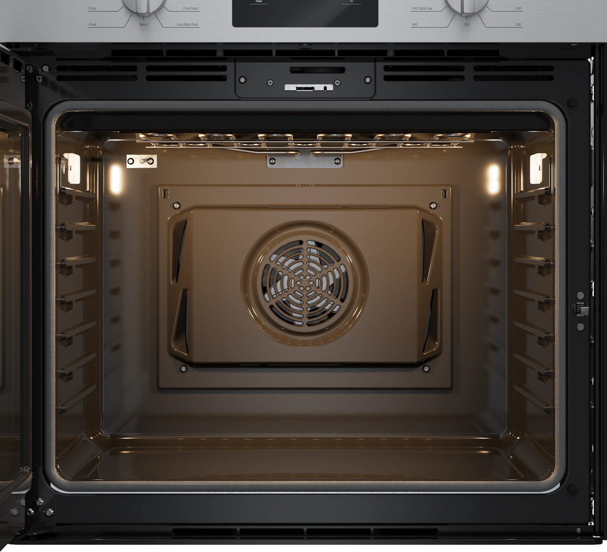 Bosch HBL5455LUC wall oven interior cavity