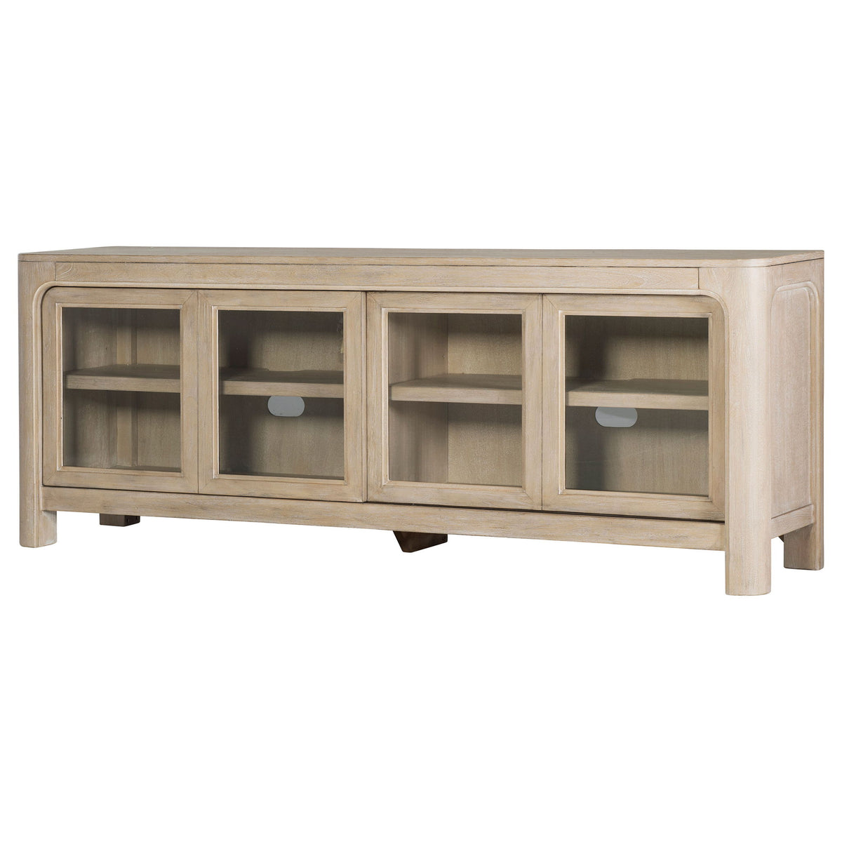 Flores - 2 Door TV Stand - Mango Color