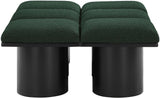 Pavilion - 6 Piece Modular Bench With Black Base