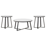 Hugo - Faux Marble Coffee Table Set