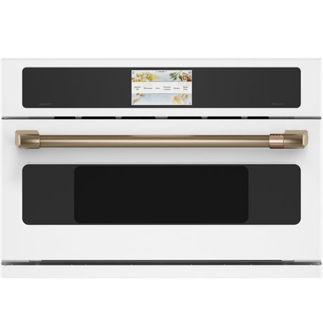 Cafe CSB913P4VW2 Advantium Single Wall Oven Matte White
