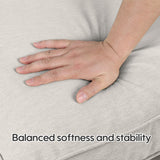 High Back Patio Chair Cushions For Garden (Set of 2)