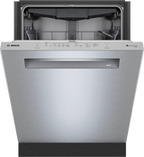 Bosch SHP78DM5N slightly open with 3rd rack pulled out